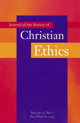 Journal of the Society of Christian Ethics