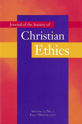 Journal of the Society of Christian Ethics