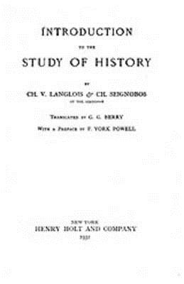 Introduction to the Study of History