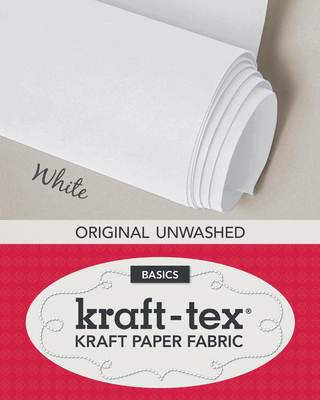 kraft-tex (TM) Basics Roll, White