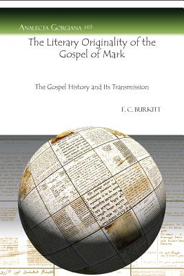 The Literary Originality of the Gospel of Mark