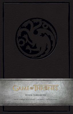 Game of Thrones: House Targaryen Hardcover Ruled Journal