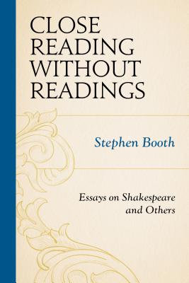 Close Reading without Readings