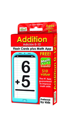 Addition 0-12 Flash Cards