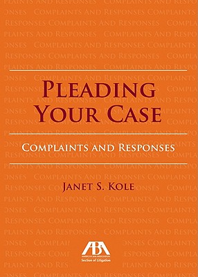 Pleading Your Case