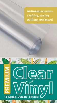 Premium Clear Vinyl Roll 16" x 11/2 Yard Roll