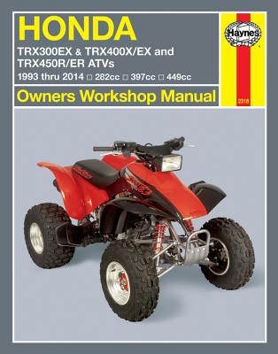 Honda TRX300EX, TRX400EX & TRX450R/ER ATVs (93 - 14) Haynes Repair Manual