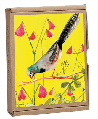 Vintage Birds GreenNotes