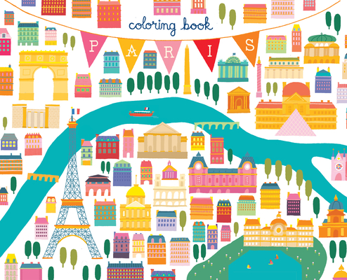 Come with Me to Paris Coloring Book