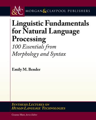 Linguistic Fundamentals for Natural Language Processing