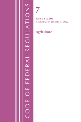 Code of Federal Regulations, Title 07 Agriculture 53-209, Revised as of January 1, 2022