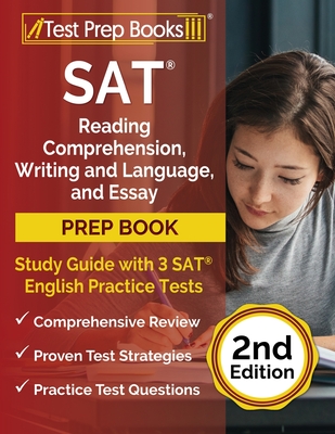 SAT Reading Comprehension, Writing and Language, and Essay Prep Book