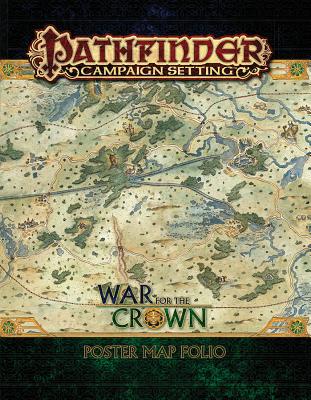 Pathfinder Campaign Setting: War for the Crown Poster Map Folio