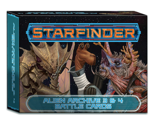 Starfinder Alien Archive 3 & 4 Battle Cards