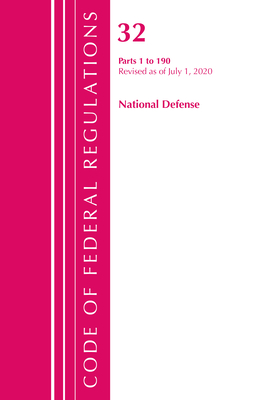 Code of Federal Regulations, Title 32 National Defense 1-190, Revised as of July 1, 2020