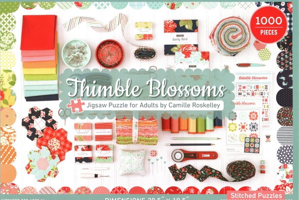 Thimble Blossoms Jigsaw Puzzle for Adults