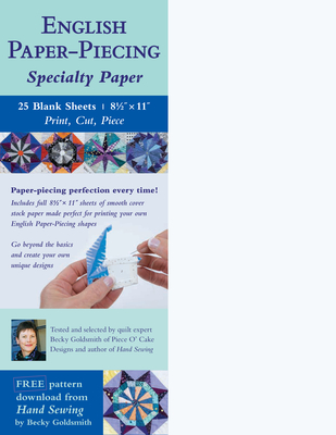 English Paper-Piecing Specialty Paper