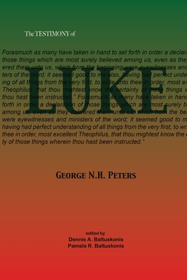 The Testimony of Luke