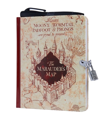 Harry Potter: Marauder's Map Lock and Key Diary