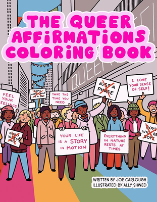 Queer Affirmations Coloring Book