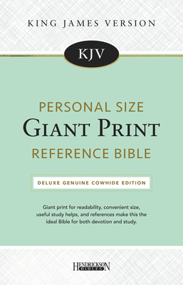 KJV Personal Size Giant Print Reference Bible