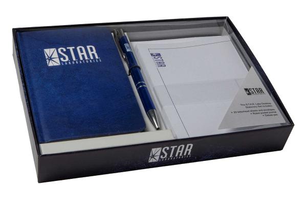 DC Comics: S.T.A.R. Labs Desktop Stationery Set (With Pen)