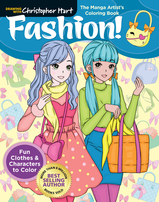 The Manga Artist's Coloring Book: Fashion!