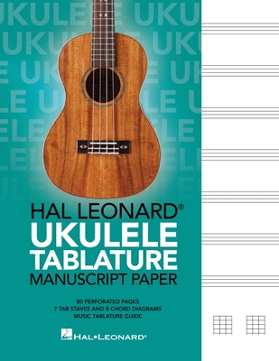 Hal Leonard Ukulele Tablature Manuscript Paper