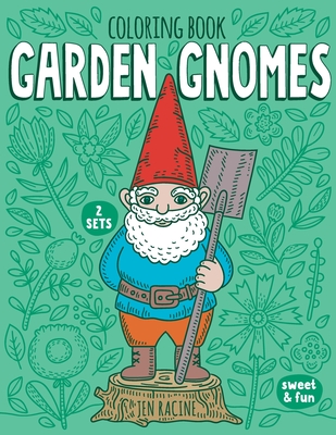 Garden Gnomes Coloring Book