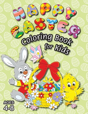 Happy Easter Coloring Book for Kids