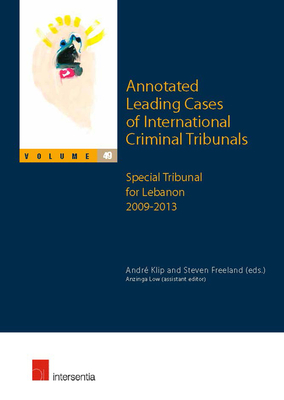 Annotated Leading Cases of International Criminal Tribunals - volume 49