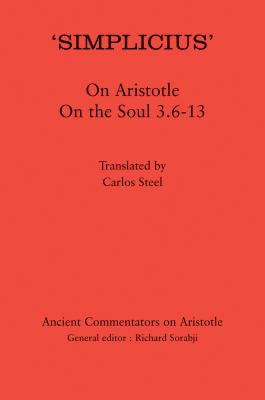 'Simplicius': On Aristotle On the Soul 3.6-13