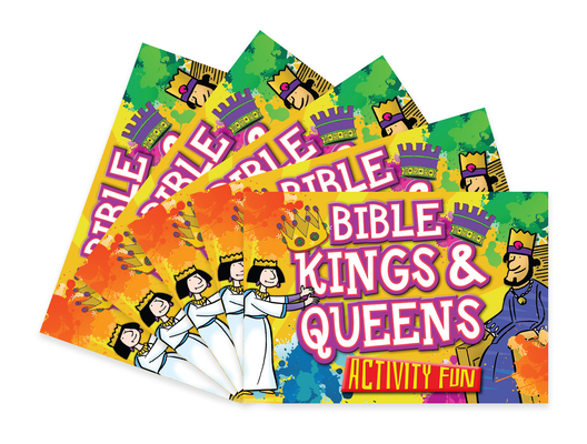 Bible Kings & Queens Activity Fun – 5 Pack