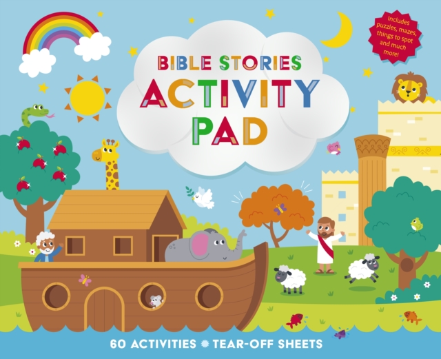 Bible Stories Activity Pad – 60 Activities for 5 years and under
