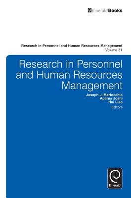 Research in Personnel and Human Resources Management