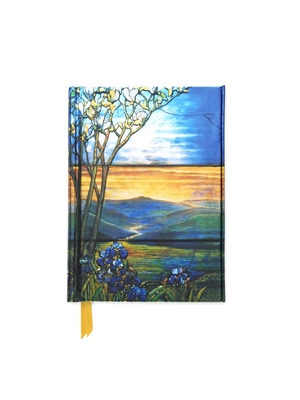 Tiffany Leaded Landscape with Magnolia Tree (Foiled Pocket Journal)