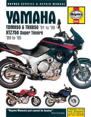 Yamaha TDM850, TRX850 & XTZ750 (89 - 99) Haynes Repair Manual