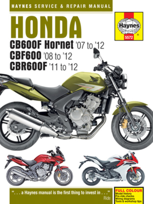 Honda CB600 Hornet, CBF600 & CBR600F (07 - 12)