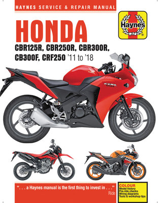 Honda CBR125R, CBR250R, CBR300R, CB300F & CRF250 (11-18)