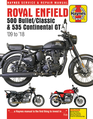 Royal Enfield Bullet and Continental GT Service & Repair Manual (2009 to 2018)