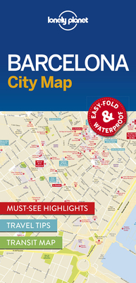 Lonely Planet Barcelona City Map