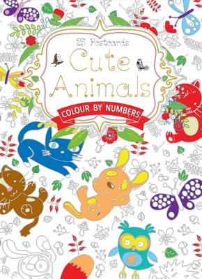 Cute Animals Postcard Book