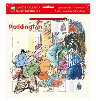 Paddington: Traditional Illustrations by Peggy Fortnum Advent Calendar (with stickers)