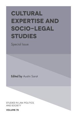 Cultural Expertise and Socio-Legal Studies