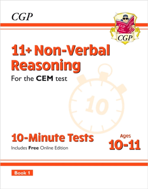 11+ CEM 10-Minute Tests: Non-Verbal Reasoning - Ages 10-11 Book 1 (with Online Edition)