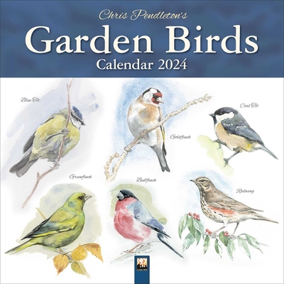 Chris Pendleton Garden Birds Wall Calendar 2024 (Art Calendar)