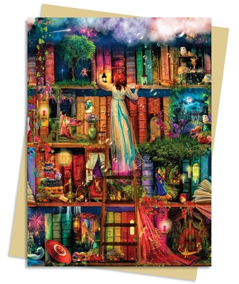 Aimee Stewart: Treasure Hunt Bookshelves Greeting Card Pack