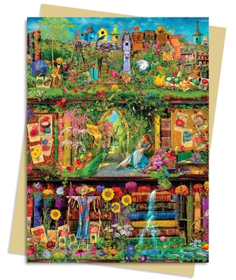 Aimee Stewart: Garden Bookshelves Greeting Card Pack