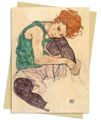 Egon Schiele: Seated Woman Greeting Card Pack