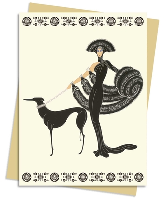 Symphony In Black (Erte) Greeting Card Pack